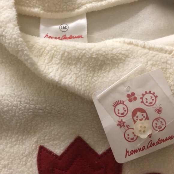 Floral Patched White Hanna Andersson Dress - Picture 10 of 13